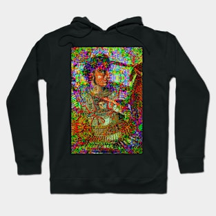 Oldest image of Alexander the Great with lion overlay Hoodie